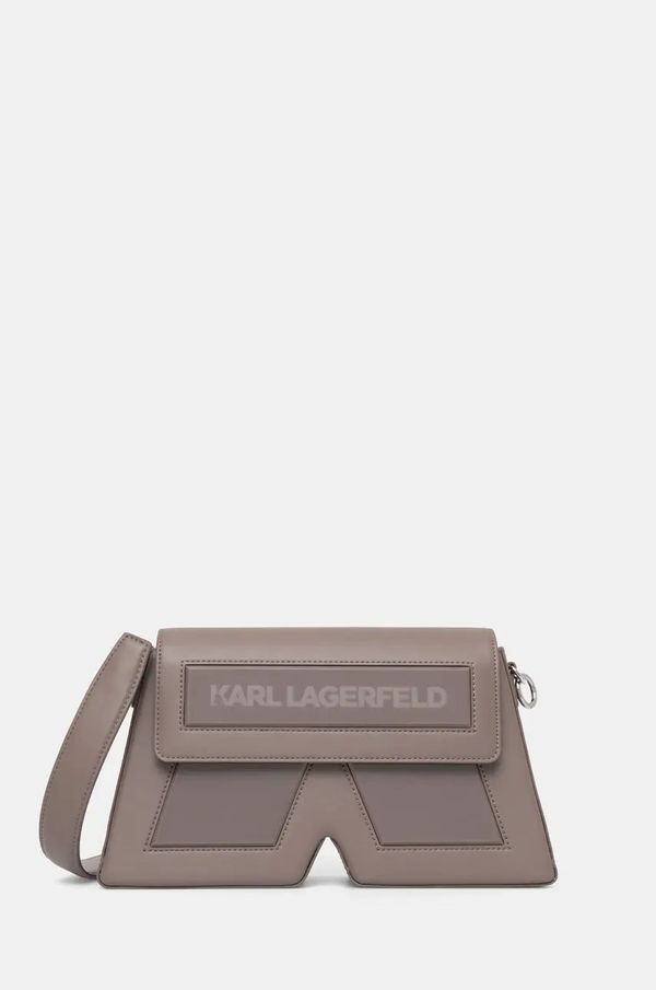 Karl Lagerfeld Torbica Karl Lagerfeld siva barva, 245W3076