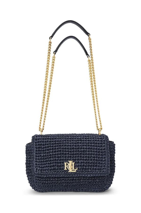 Lauren Ralph Lauren Torbica Lauren Ralph Lauren črna barva, 431920043