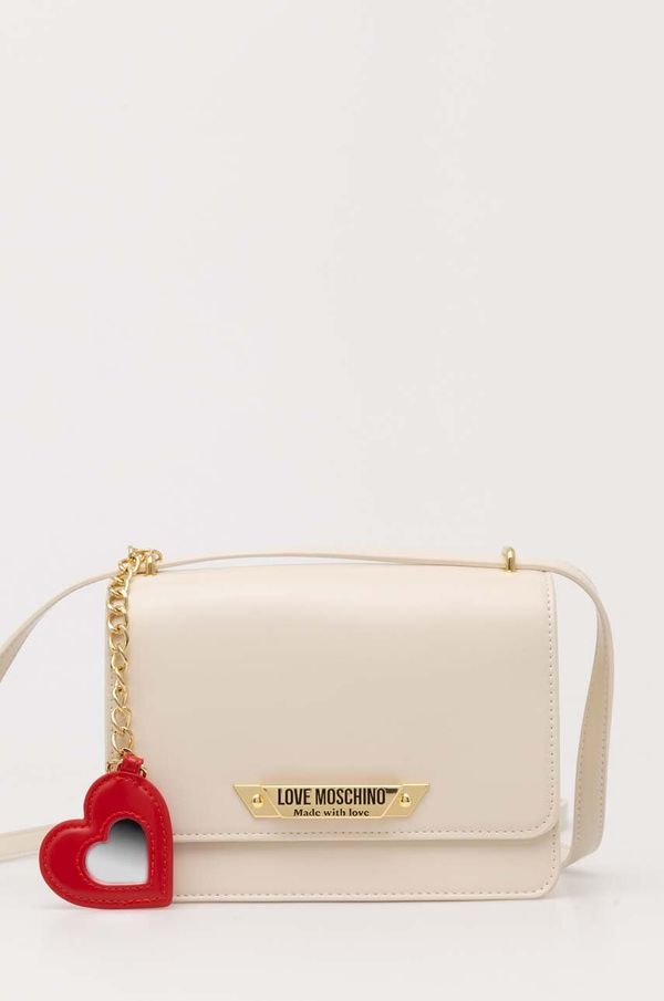 Love Moschino Torbica Love Moschino bež barva, JC4139PP1LLM1000