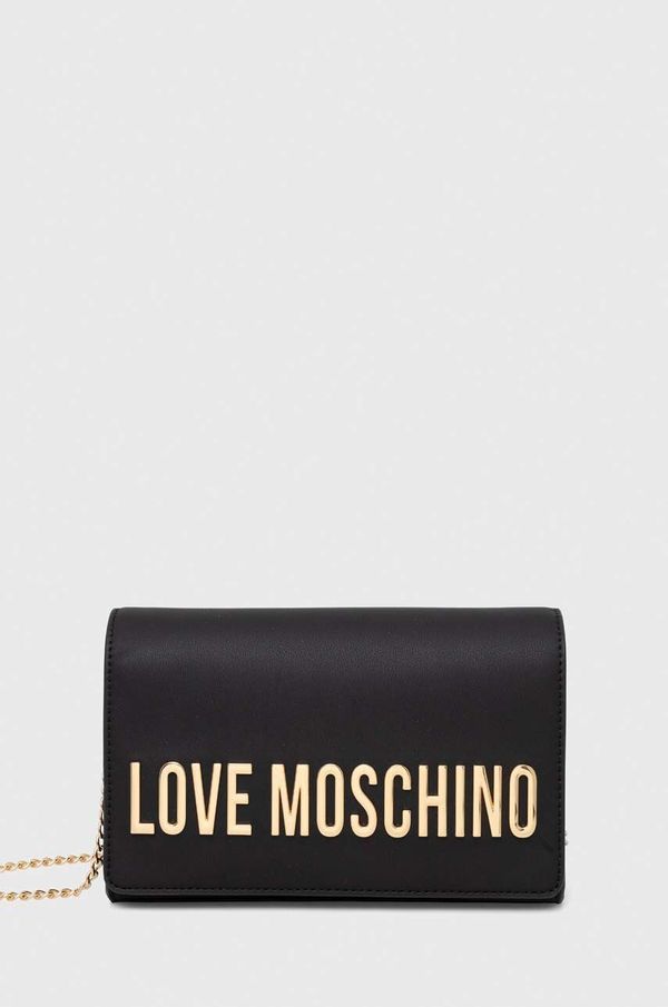 Love Moschino Torbica Love Moschino črna barva