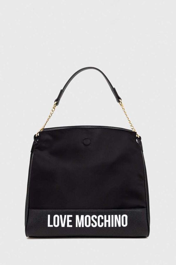 Love Moschino Torbica Love Moschino črna barva