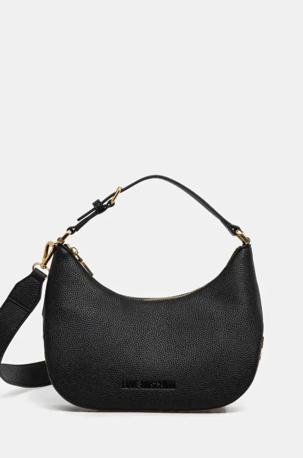 Love Moschino Torbica Love Moschino črna barva, JC4018PP1