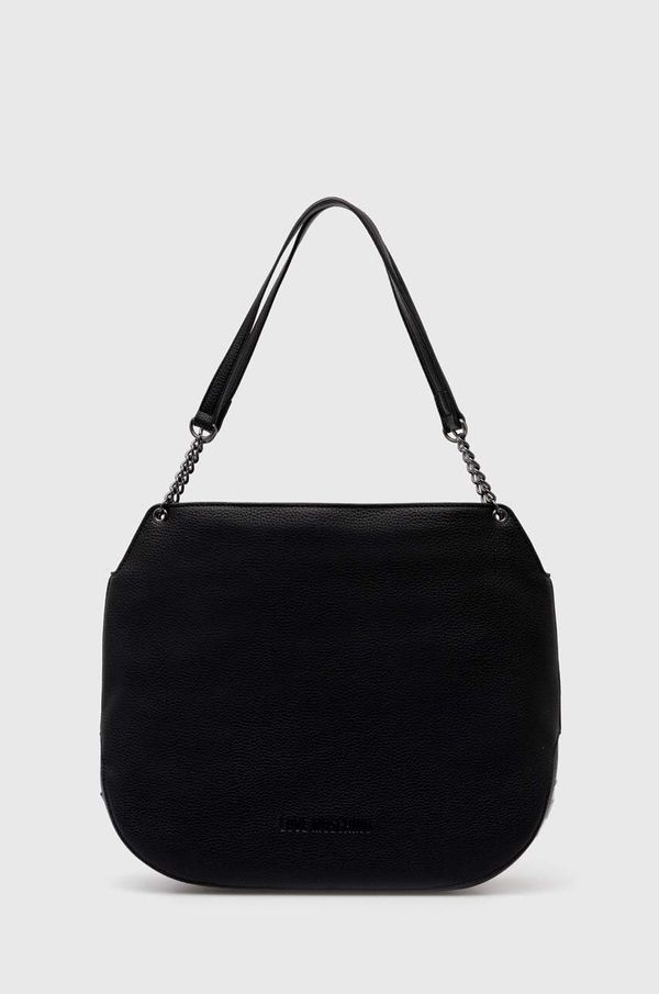 Love Moschino Torbica Love Moschino črna barva, JC4021PP1LLT0000