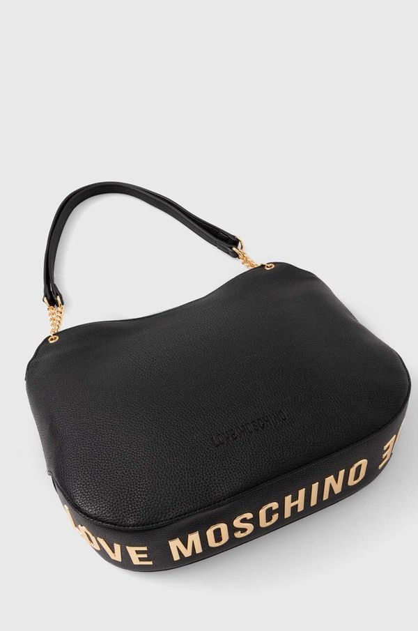 Love Moschino Torbica Love Moschino črna barva, JC4021PP1LLT0000