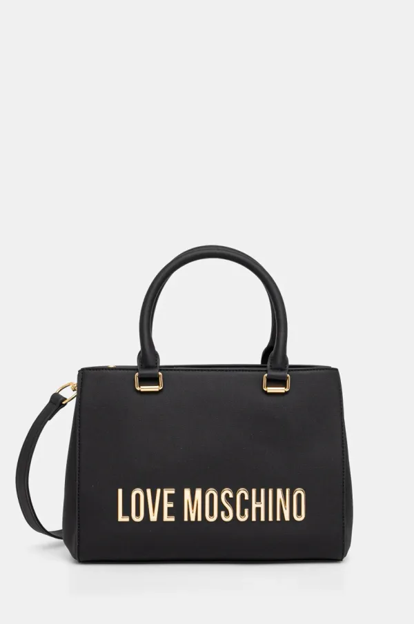 Love Moschino Torbica Love Moschino črna barva, JC4022PP1
