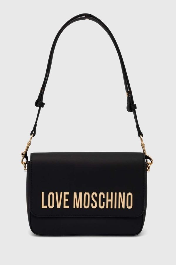 Love Moschino Torbica Love Moschino črna barva, JC4023PP1LKD0000