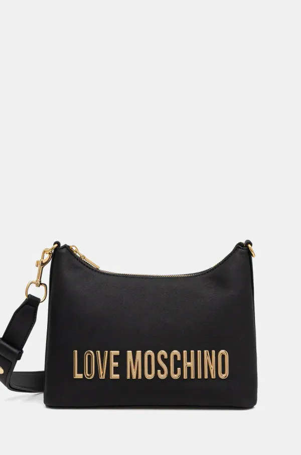 Love Moschino Torbica Love Moschino črna barva, JC4025PP1