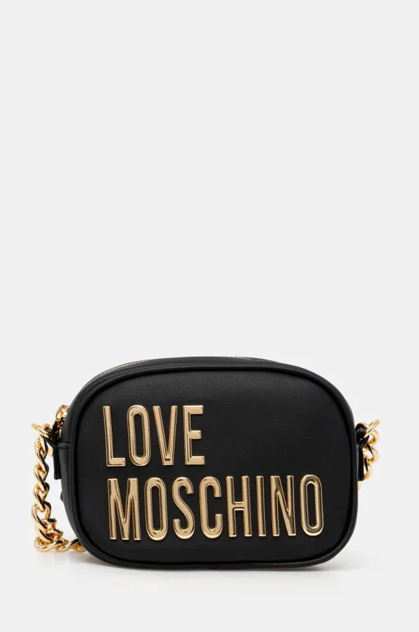 Love Moschino Torbica Love Moschino črna barva, JC4026PP1