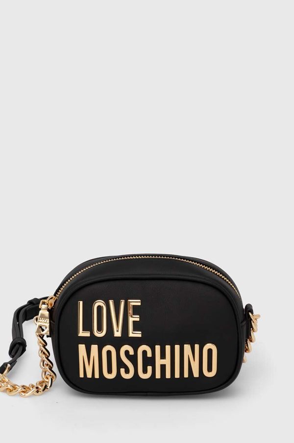 Love Moschino Torbica Love Moschino črna barva, JC4026PP1LKD0000