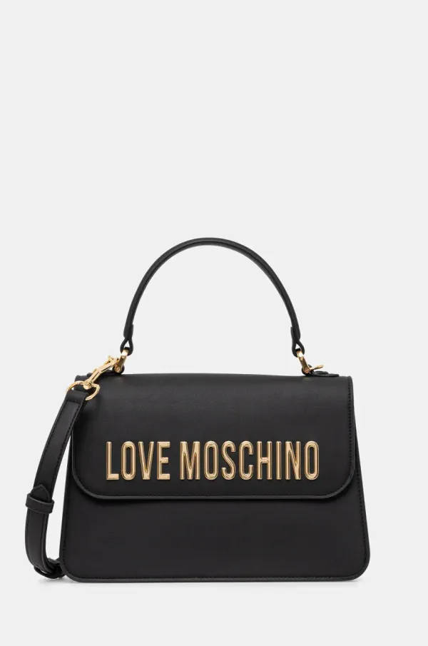 Love Moschino Torbica Love Moschino črna barva, JC4032PP1