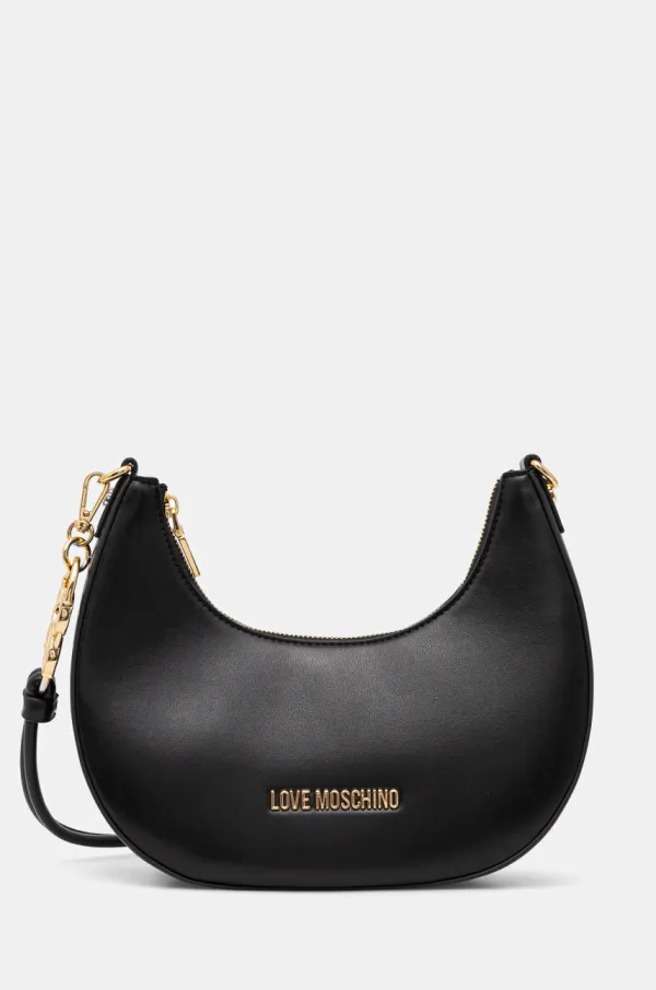 Love Moschino Torbica Love Moschino črna barva, JC4048PP1