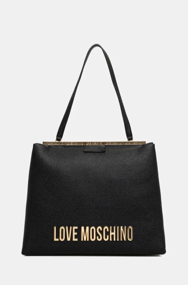 Love Moschino Torbica Love Moschino črna barva, JC4054PP1