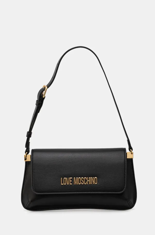 Love Moschino Torbica Love Moschino črna barva, JC4058PP1