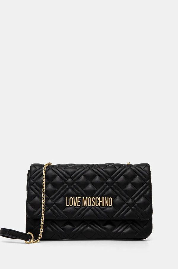 Love Moschino Torbica Love Moschino črna barva, JC4097PP0L