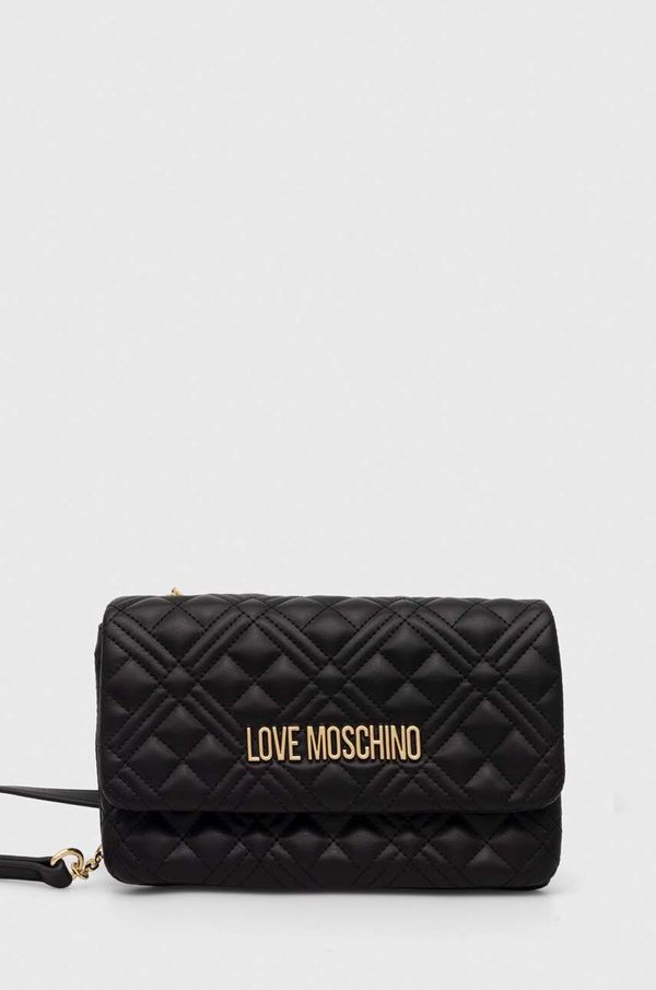 Love Moschino Torbica Love Moschino črna barva, JC4097PP1LLA0000