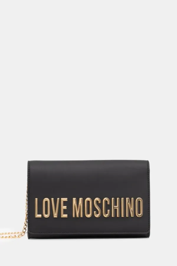 Love Moschino Torbica Love Moschino črna barva, JC4103PP1