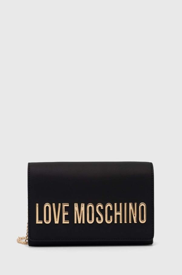 Love Moschino Torbica Love Moschino črna barva, JC4103PP1LKD0000