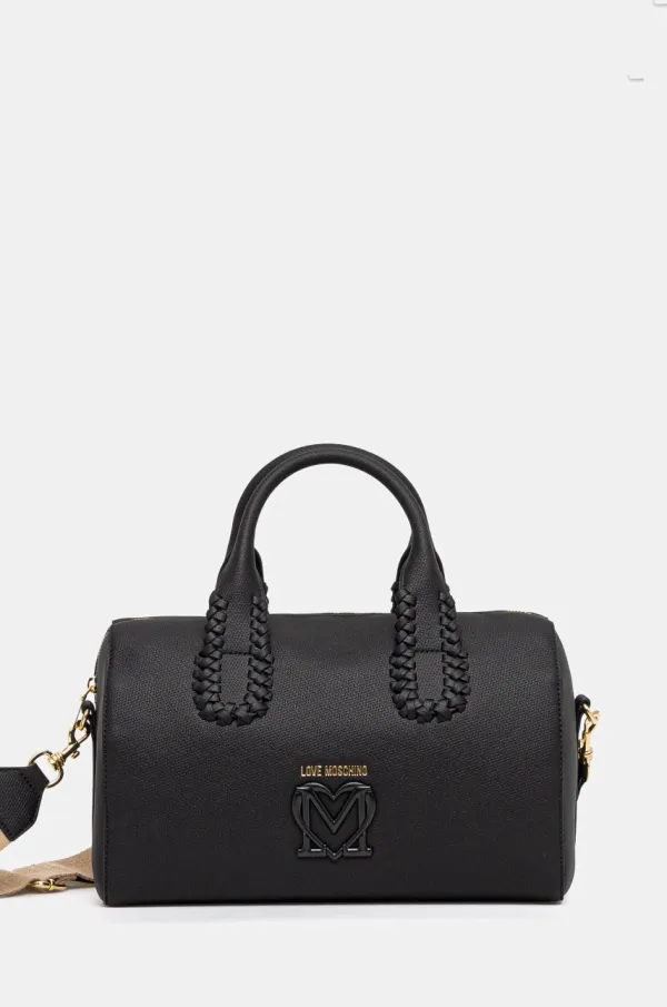 Love Moschino Torbica Love Moschino črna barva, JC4127PP1