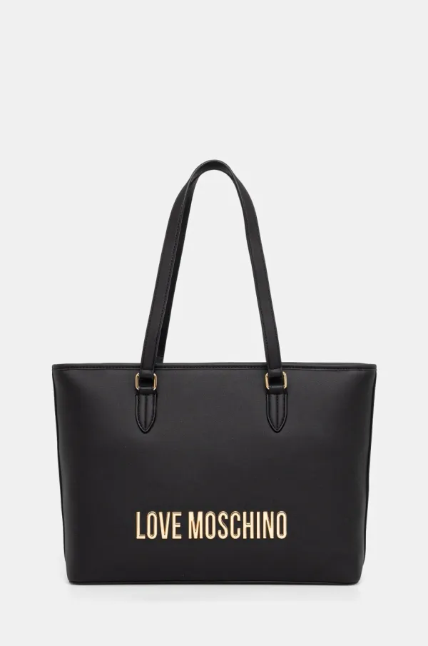 Love Moschino Torbica Love Moschino črna barva, JC4190PP1