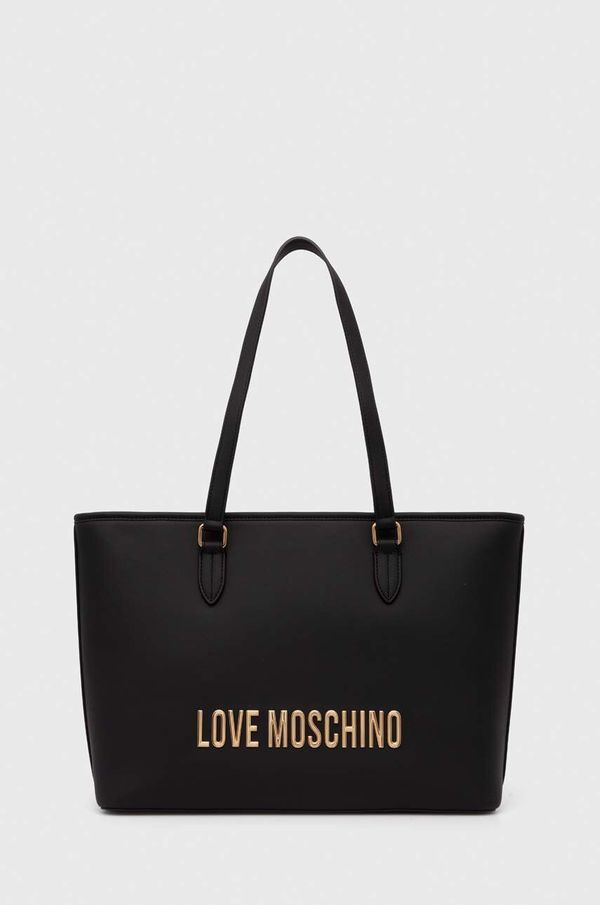 Love Moschino Torbica Love Moschino črna barva, JC4190PP1LKD0000