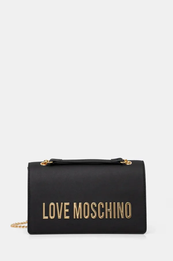 Love Moschino Torbica Love Moschino črna barva, JC4192PP1