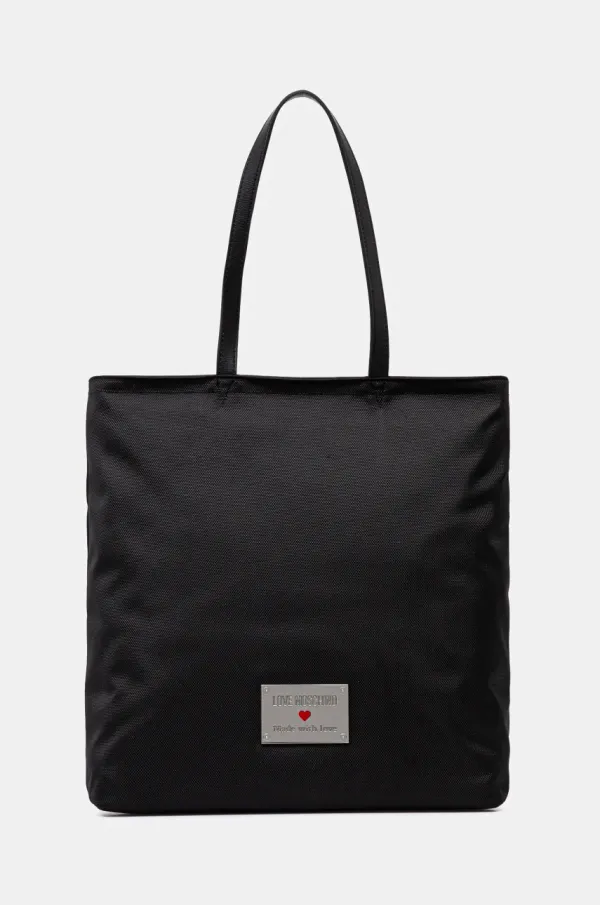 Love Moschino Torbica Love Moschino črna barva, JC4205PP1