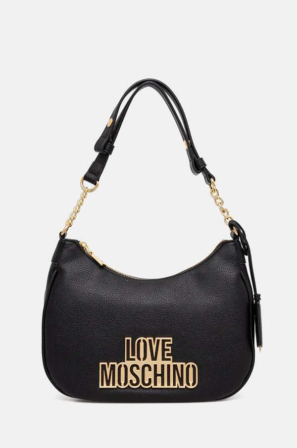 Love Moschino Torbica Love Moschino črna barva, JC4335PP0L