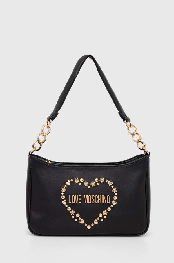 Love Moschino Torbica Love Moschino črna barva