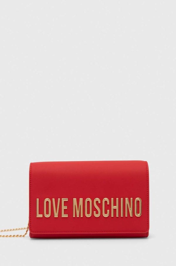 Love Moschino Torbica Love Moschino rdeča barva, JC4103PP1LKD0000