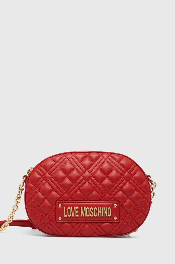 Love Moschino Torbica Love Moschino rdeča barva, JC4207PP0CKA0