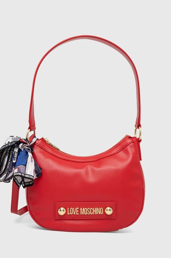 Love Moschino Torbica Love Moschino rdeča barva, JC4222PP08KD0