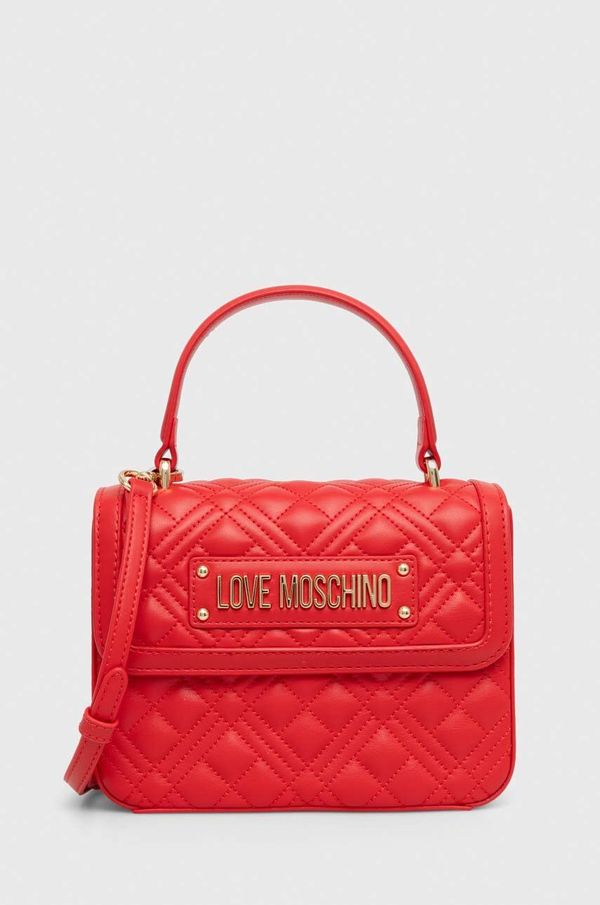 Love Moschino Torbica Love Moschino rdeča barva