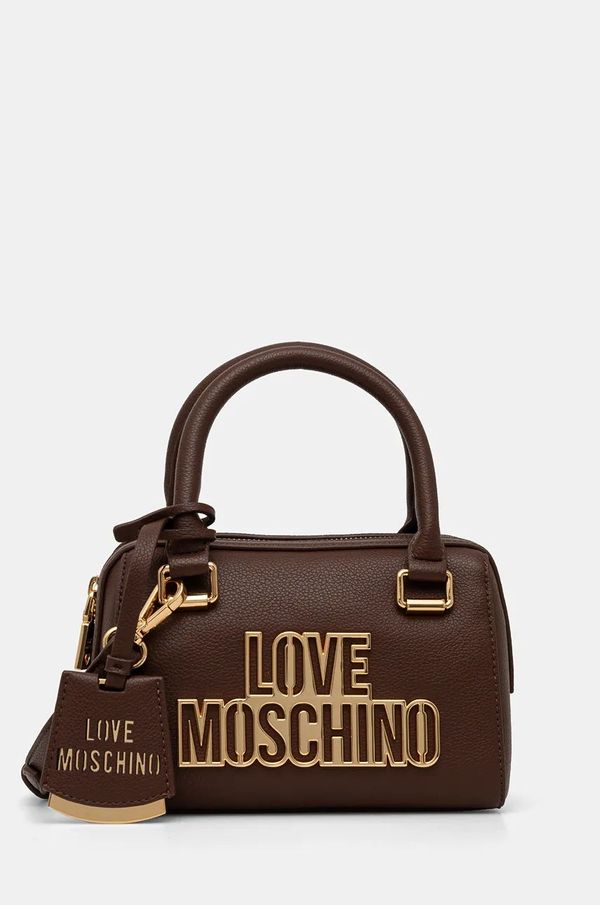 Love Moschino Torbica Love Moschino rjava barva, JC4333PP0L