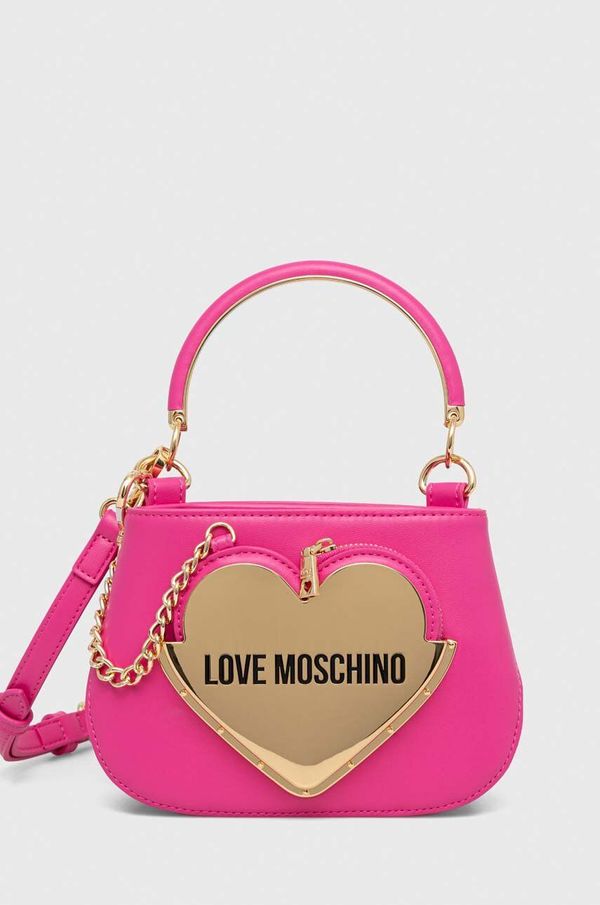 Love Moschino Torbica Love Moschino roza barva