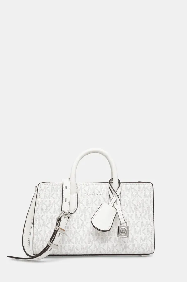 MICHAEL Michael Kors Torbica MICHAEL Michael Kors bela barva, 32R5SETC0B