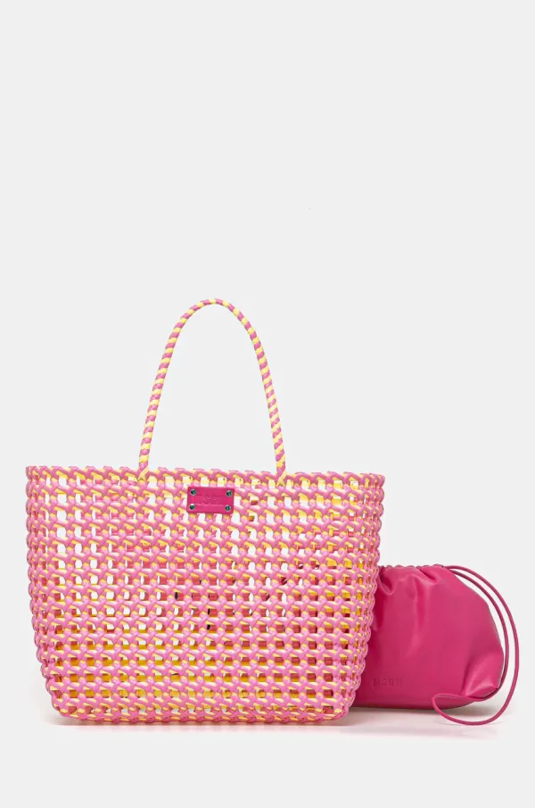 MSGM Torbica MSGM roza barva, 3841MDZ48.632