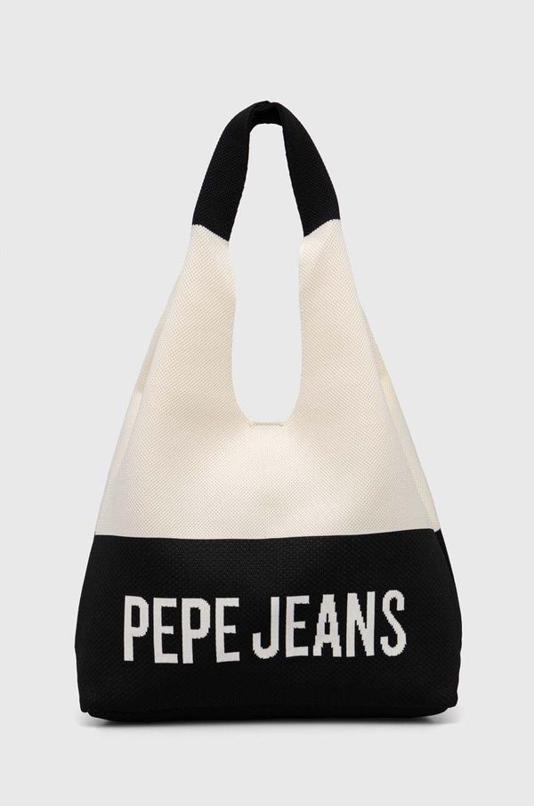 Pepe Jeans Torbica Pepe Jeans črna barva