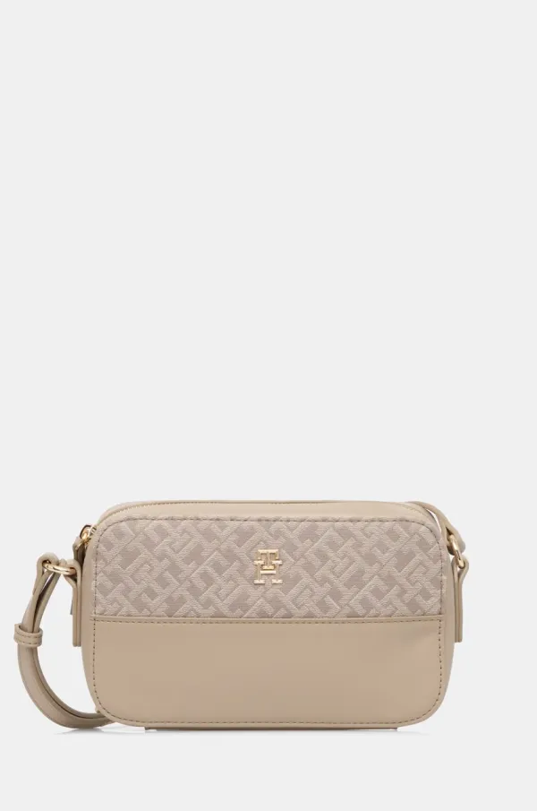 Tommy Hilfiger Torbica Tommy Hilfiger bež barva, AW0AW17073