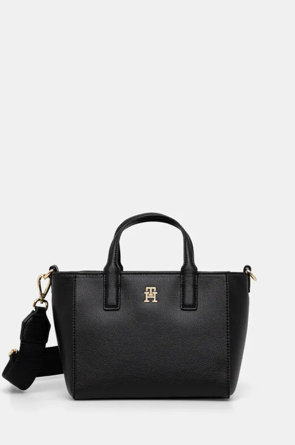 Tommy Hilfiger Torbica Tommy Hilfiger črna barva, AW0AW16907