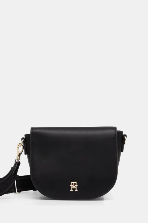 Tommy Hilfiger Torbica Tommy Hilfiger črna barva, AW0AW17184