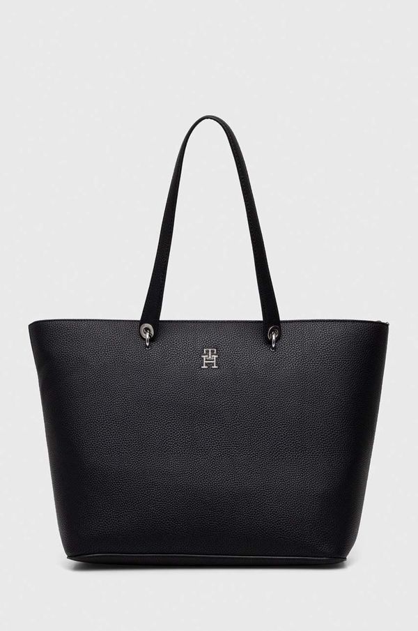 Tommy Hilfiger Torbica Tommy Hilfiger črna barva
