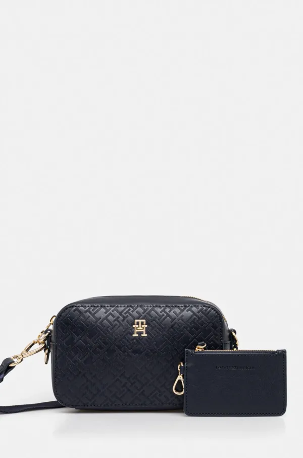 Tommy Hilfiger Torbica Tommy Hilfiger mornarsko modra barva, AW0AW17221