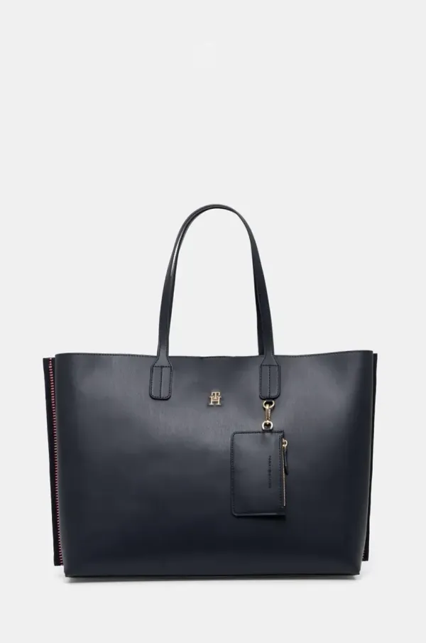 Tommy Hilfiger Torbica Tommy Hilfiger mornarsko modra barva, AW0AW17333