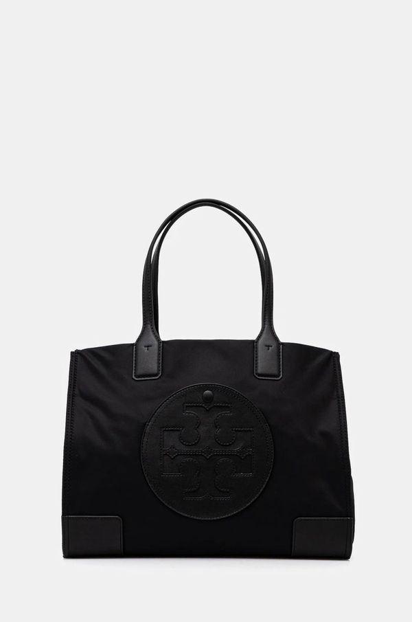 Tory Burch Torbica Tory Burch Ella črna barva, 88578.001