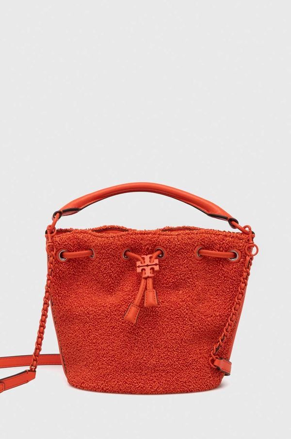 Tory Burch Torbica Tory Burch oranžna barva