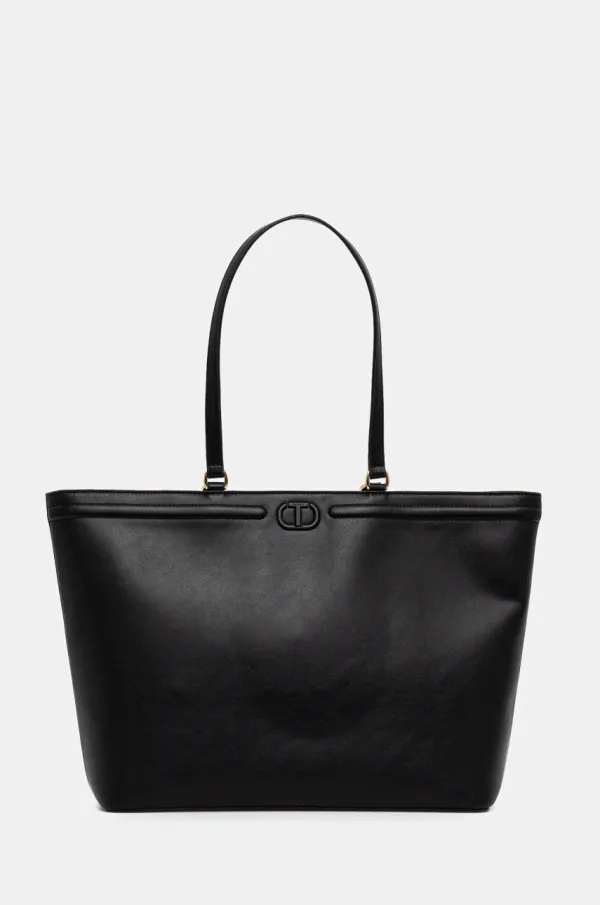 Twinset Torbica Twinset črna barva, 251TB7232