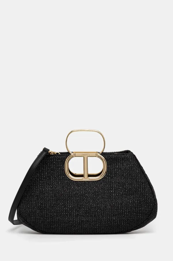 Twinset Torbica Twinset črna barva, 251TB7241