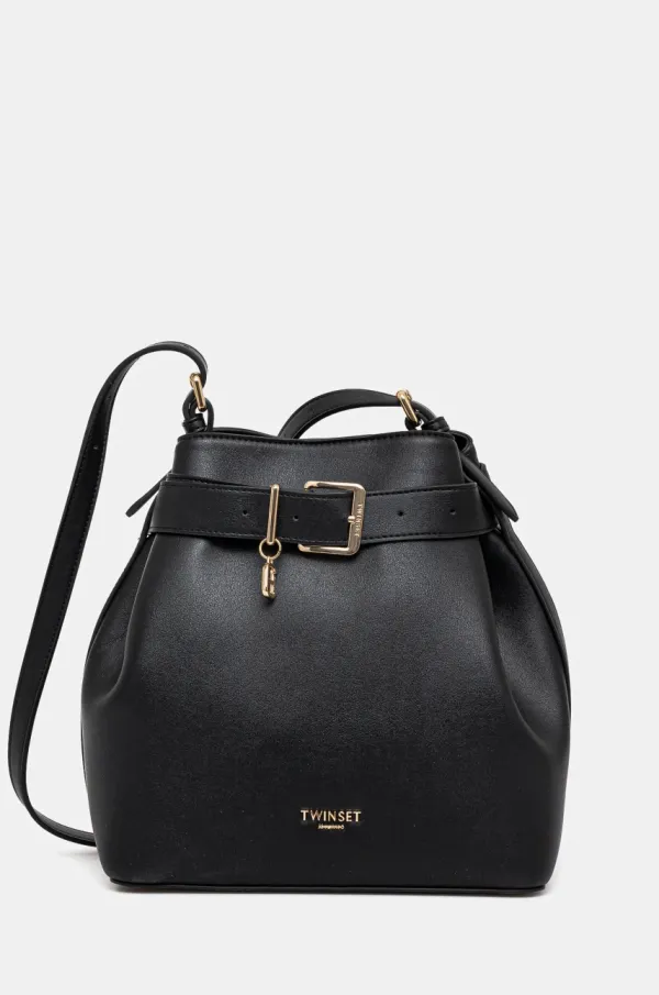 Twinset Torbica Twinset črna barva, 251TB7292