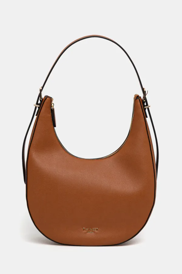 Twinset Torbica Twinset rjava barva, 251TB7293