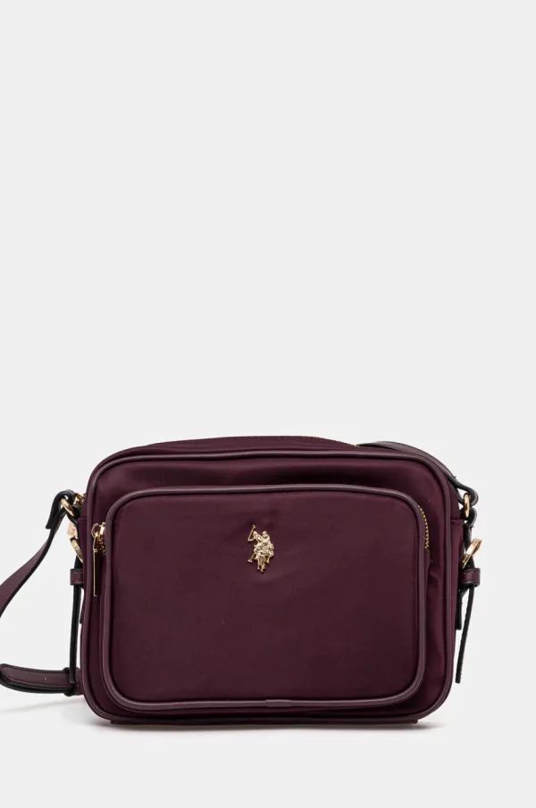 U.S. Polo Assn. Torbica U.S. Polo Assn. HOUSTON bordo barva, BEUHU6382WIP